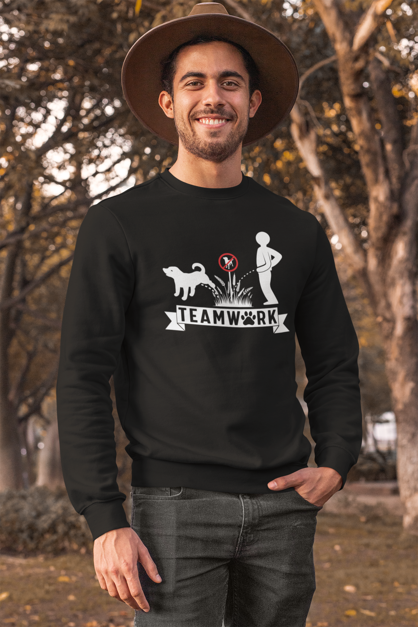 Herren Sweatshirts - Frontprint