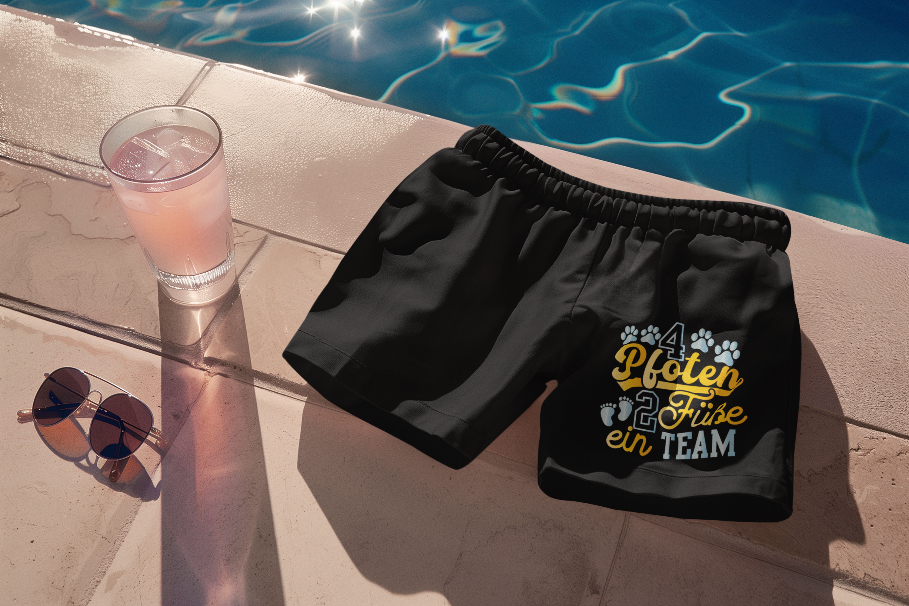 Vier Pfoten - Badehose