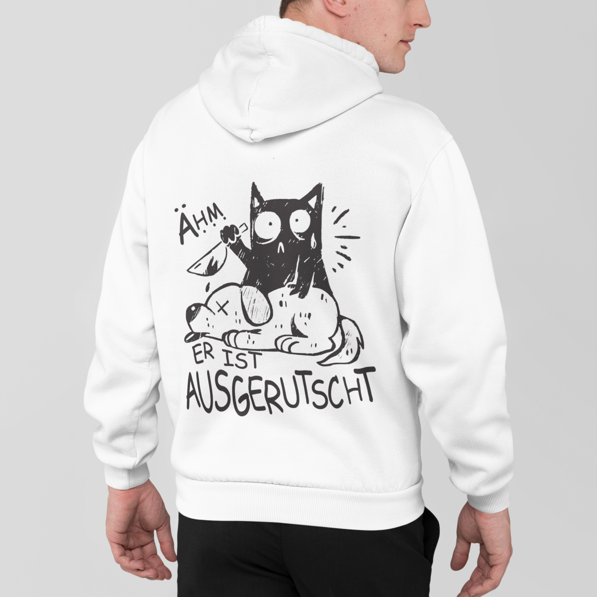 Er ist ausgerutscht - Hoodie Unisex