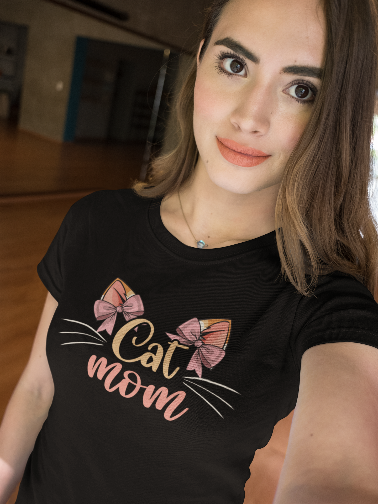Cat Mom - Damen T-Shirt
