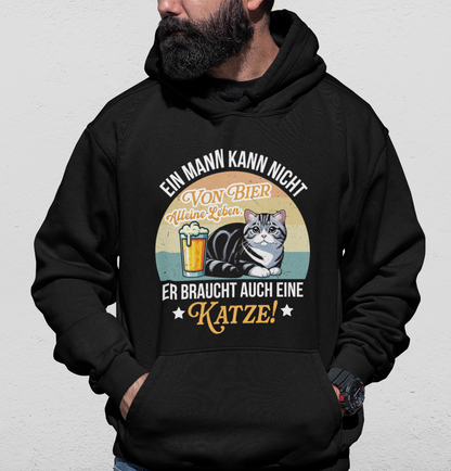 Er braucht eine Katze - Hoodie Unisex