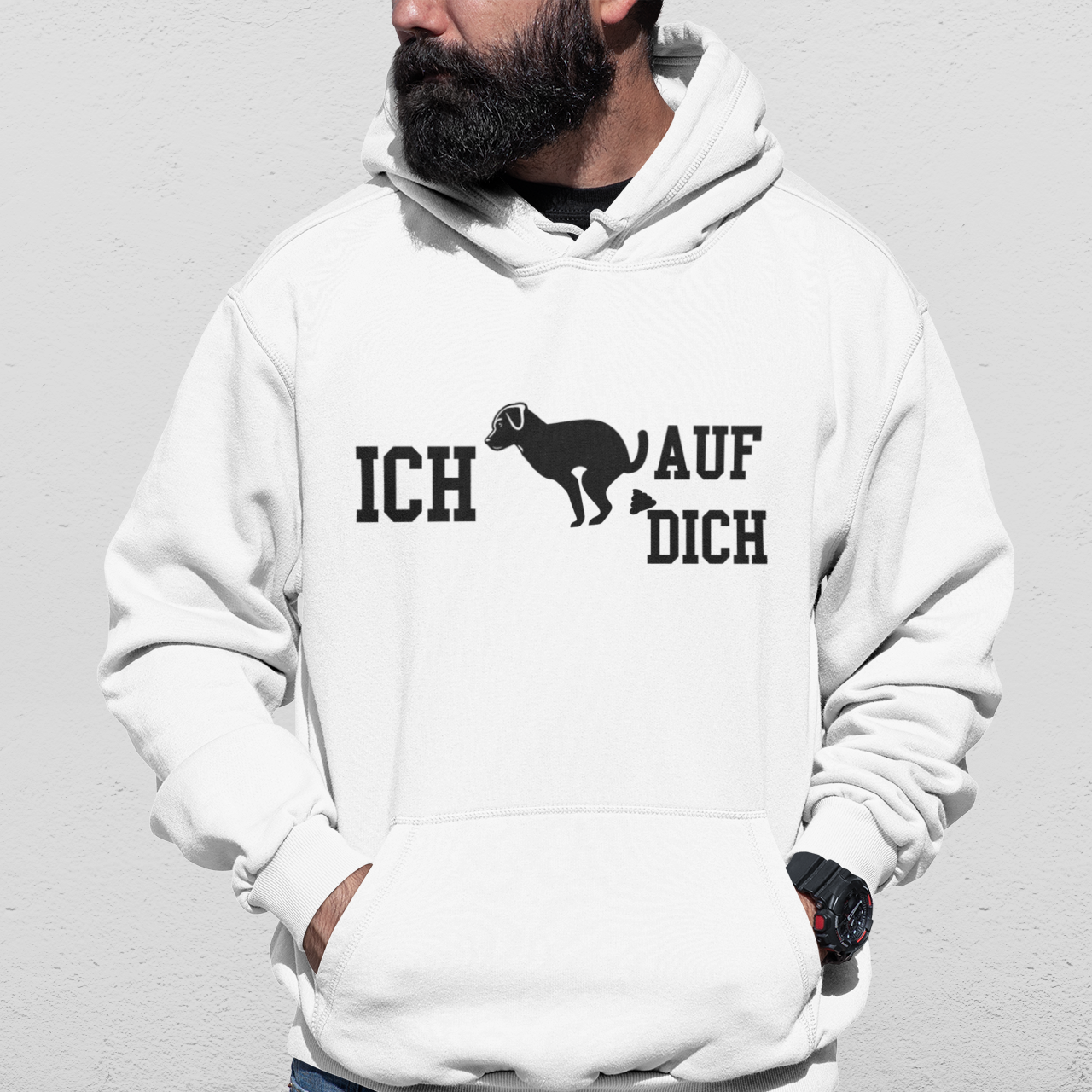 Ich Scheiß auf dich  - Hoodie Unisex