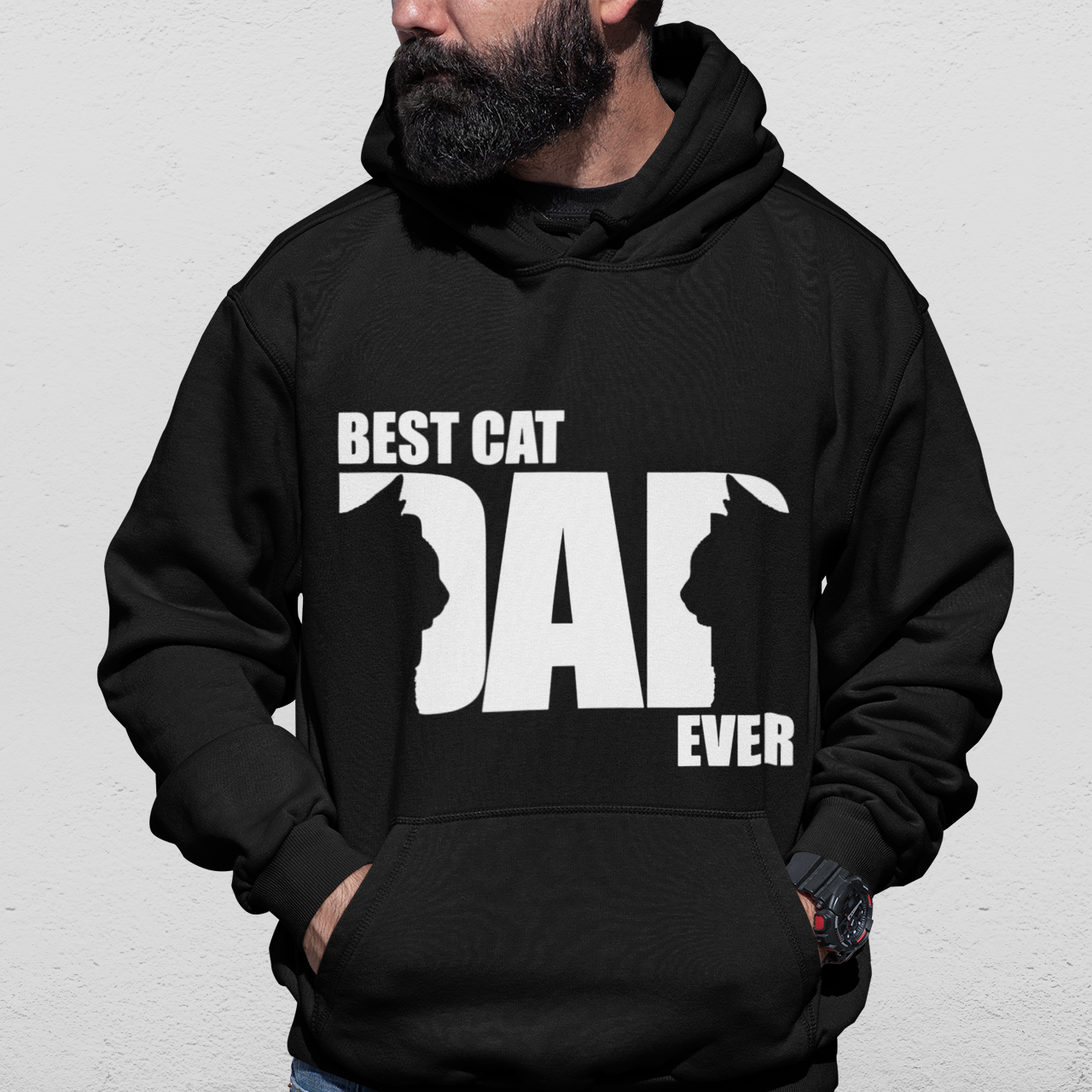 Best Cat Dad - Hoodie Unisex