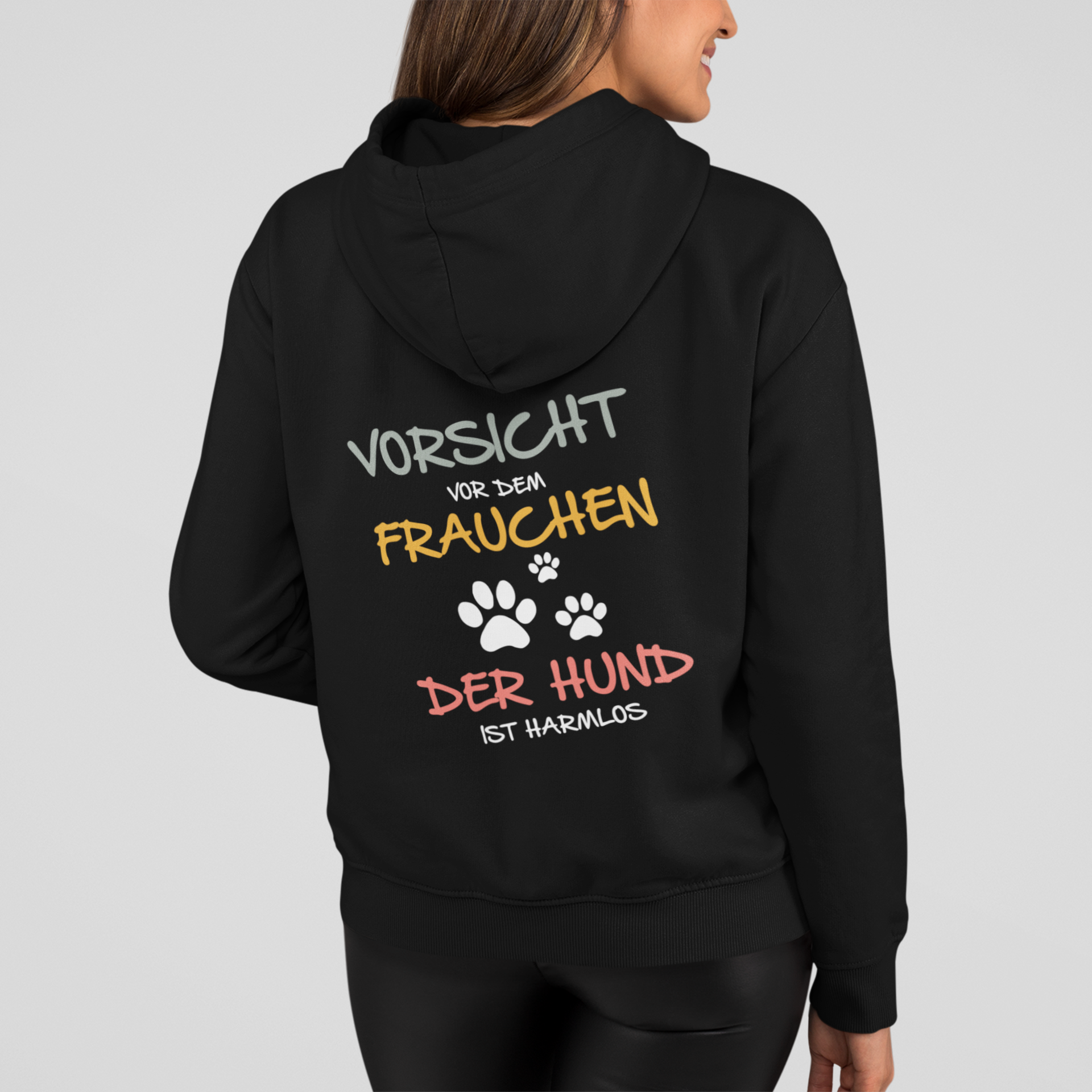 Der Hund ist harmlos - Zipper Hoodie Unisex