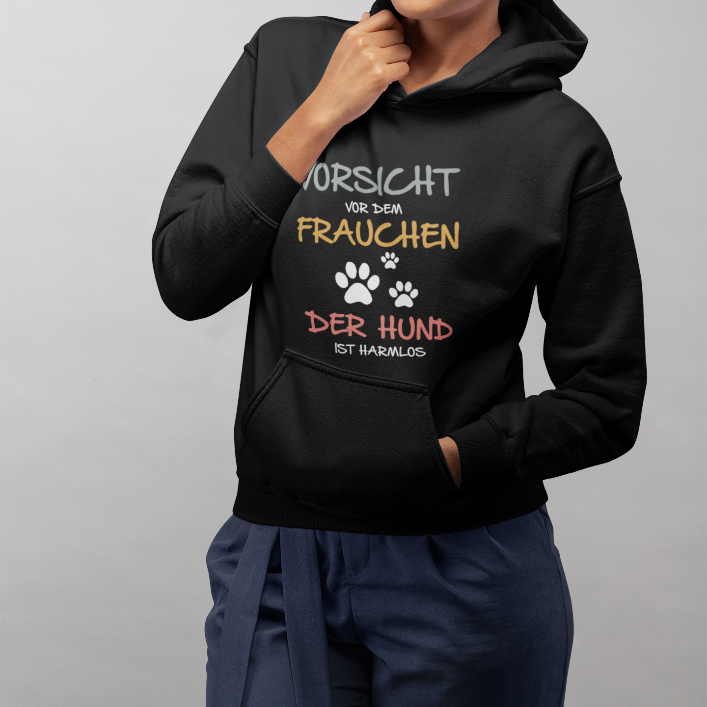Der Hund ist harmlos - Hoodie Unisex