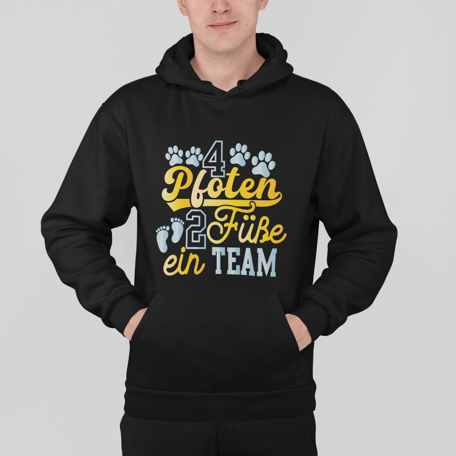 Vier Pfoten - Hoodie Unisex