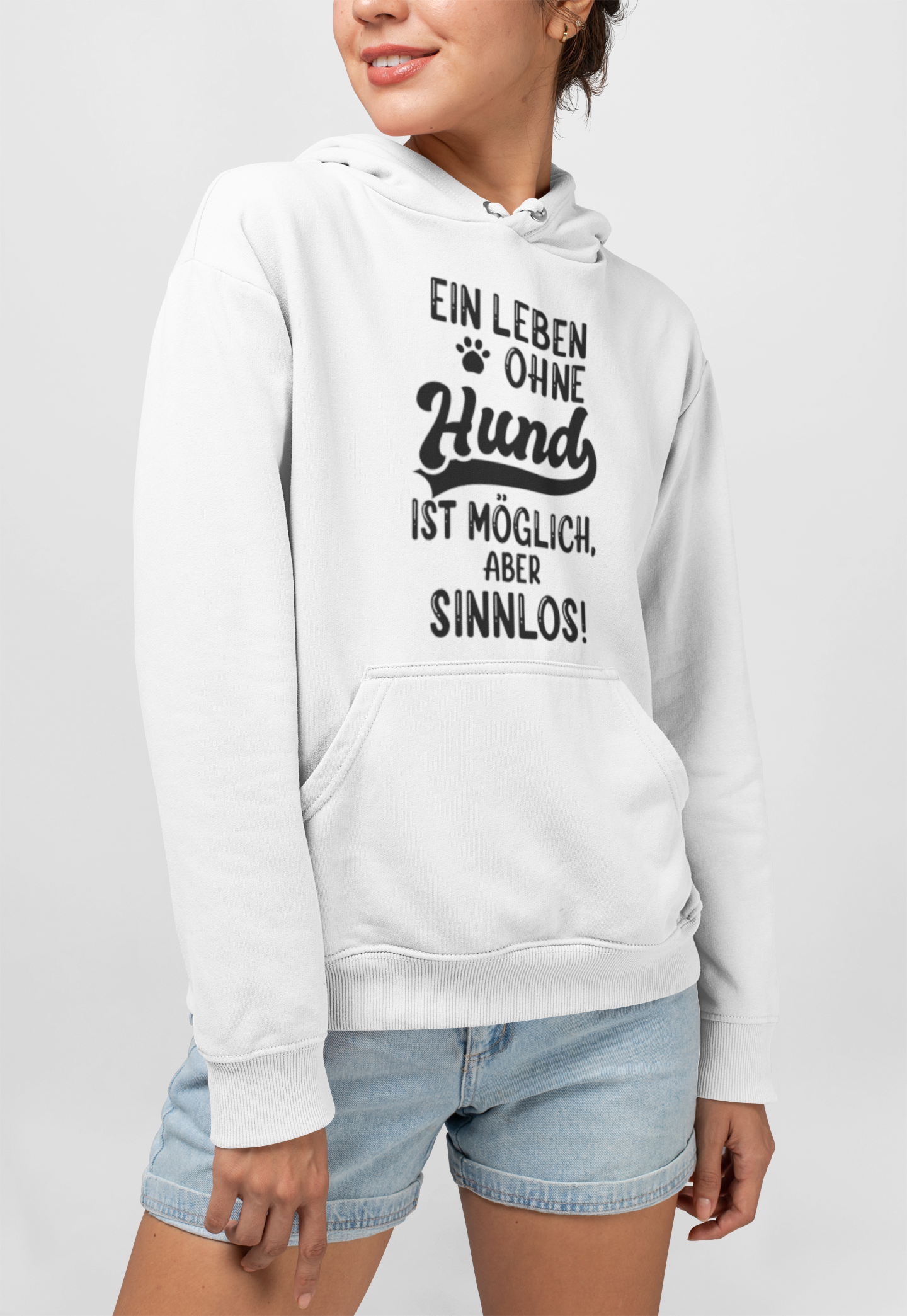 Ohne hund - Hoodie Unisex