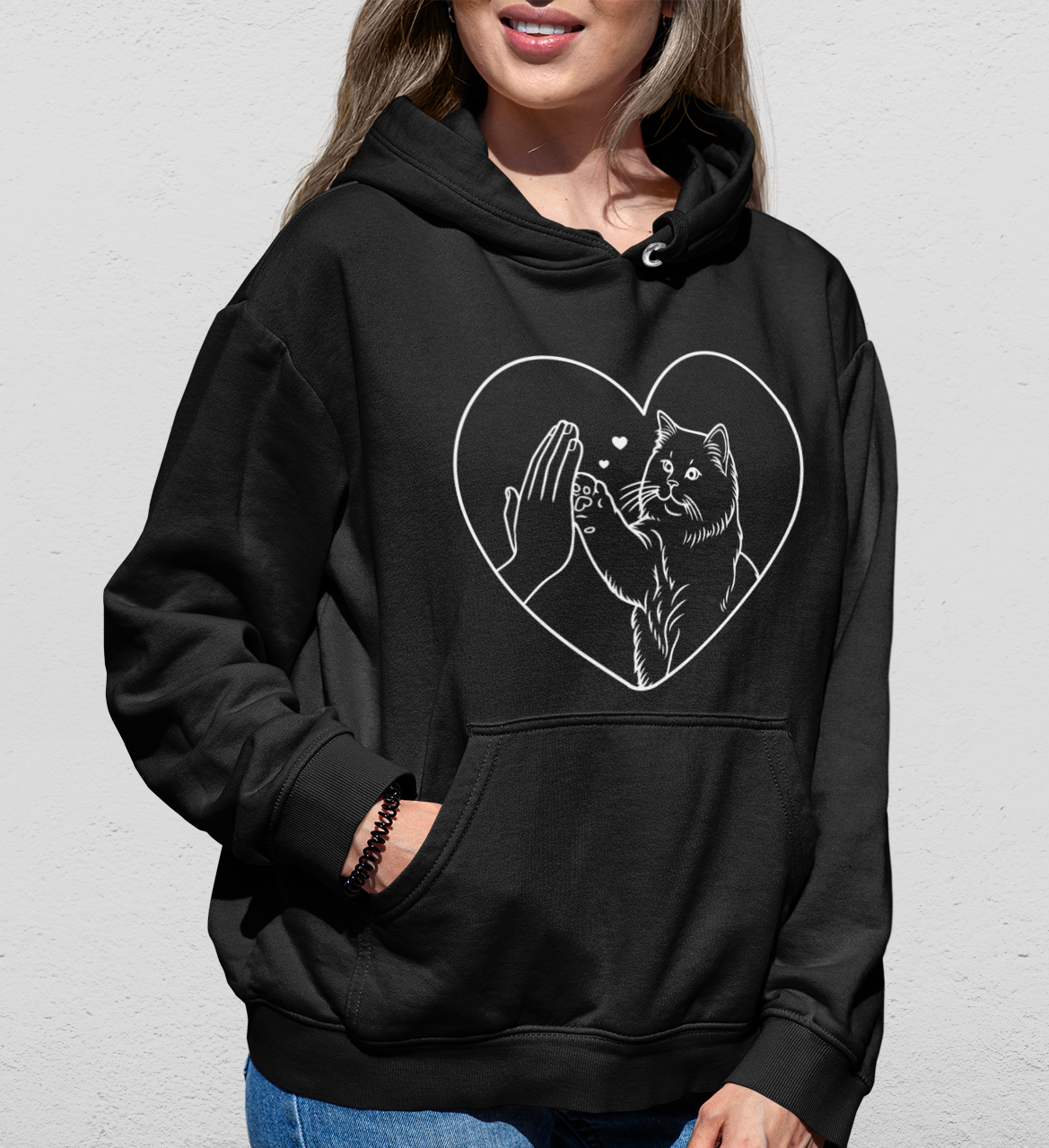 Katzenliebe - Hoodie Unisex