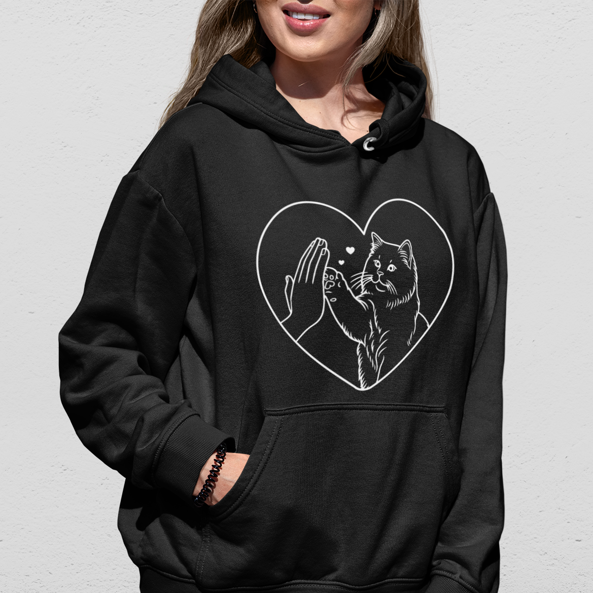 Katzenliebe - Hoodie Unisex