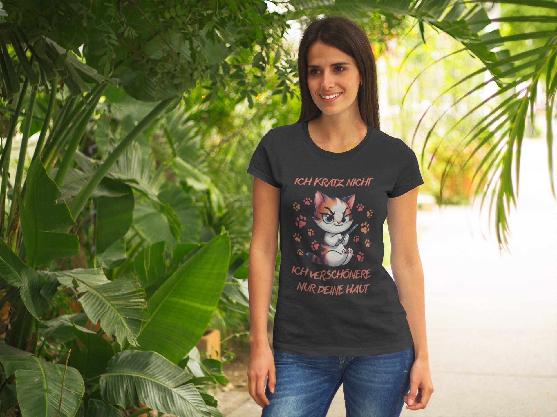 Ich kratz nicht - Damen T-Shirt